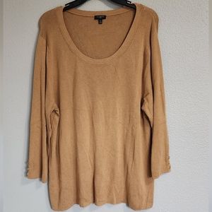 TALBOTS   PLUS SIZE SWEATER SHIRT/ SIZE 2X